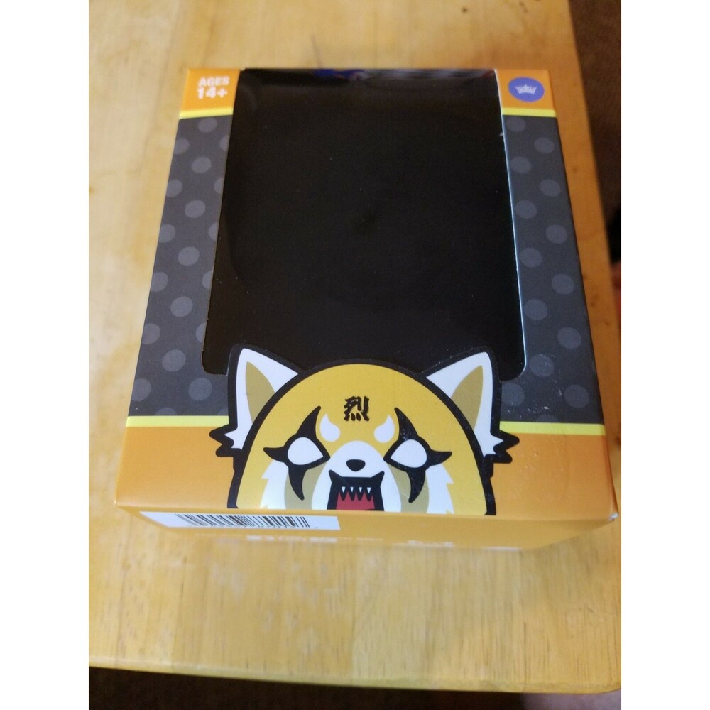 Aggretsuko Action Vinyls • Ookami - 3.25”• The Loyal Subjects Mystery Blackout